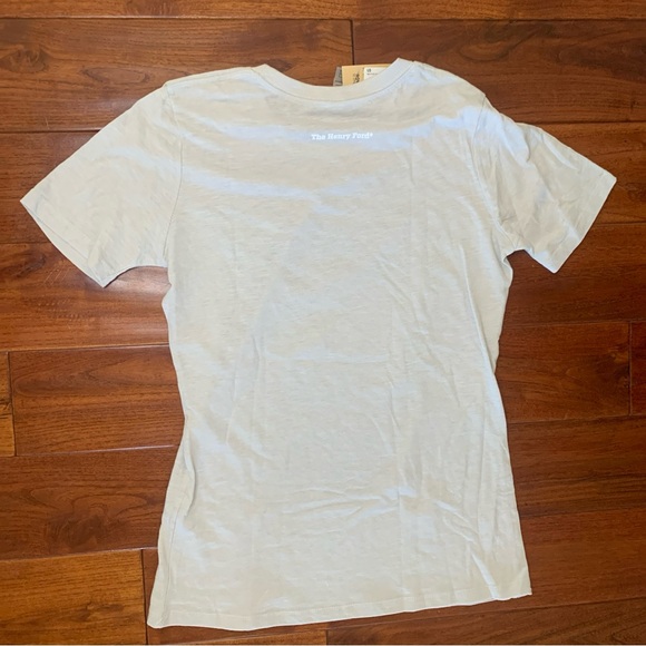 Henry Ford Museum Women's L Grey Tee "Whether You Think You Can Or Can't You're - Picture 6 of 10